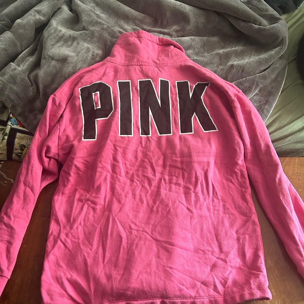 Victoria's Secret Pink Zip-Up Hoodie